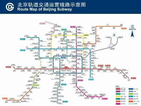 北京地鐵11號線最新線路圖，城市變遷與成長之路